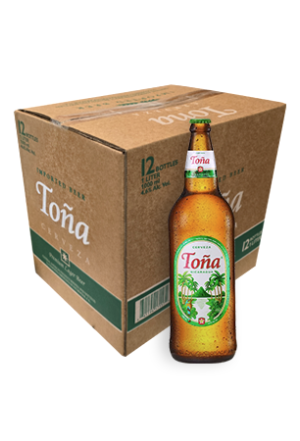 Toña® Bottle Beer 1 L <br><span class="subtitle">12/1 L.</span>